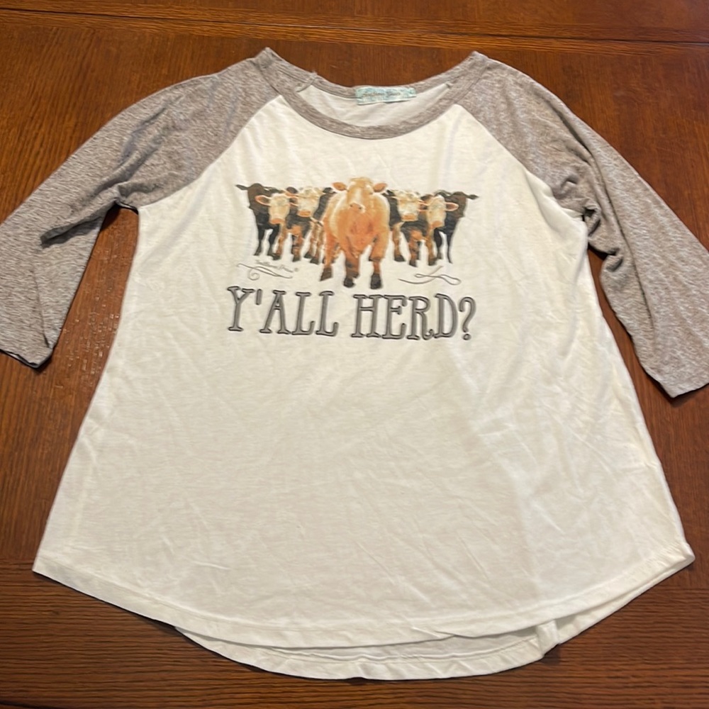 Southern Grace Boutique Cute Jersey Sz Large